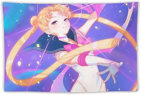Amazon 美少女戦士セーラームーン かわいい タペストリー 多機能壁掛け ファブリック装飾用品 布ポスター 40 60 ブランケット 毛布 オンライン通販