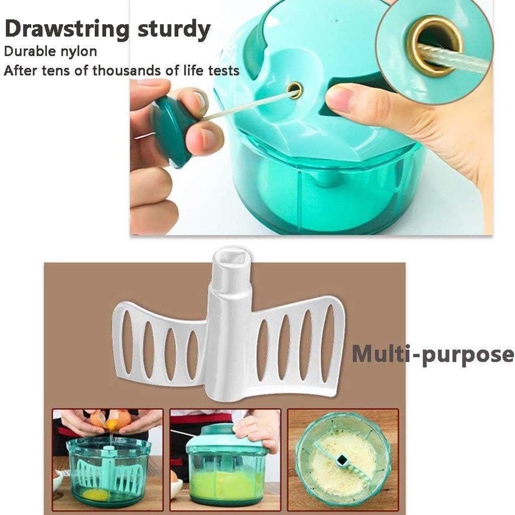 Food Processor, Household Electric Meat Grinder, Stainless Steel Meat Grinder, Meat, Vegetable, Fruit and Nut Grinder (5.51 * 5.11 * 5.31)