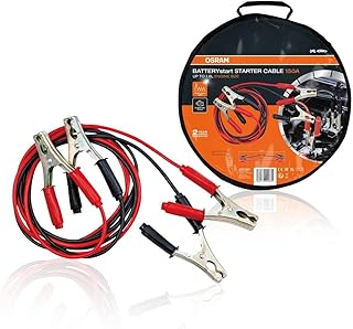 OSRAM Starter Cable 150A for Petrol Engines ≤1.6L – Heavy-Duty Jump Leads