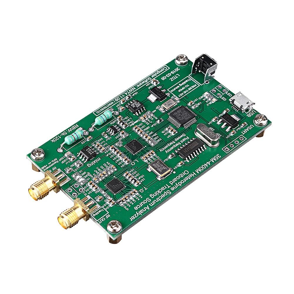 IDUINO LTDZ 35-4400M Spectrum Signal Source Spectrum Analyzer with Tracking Source Module RF Frequency Domain Analysis Tools