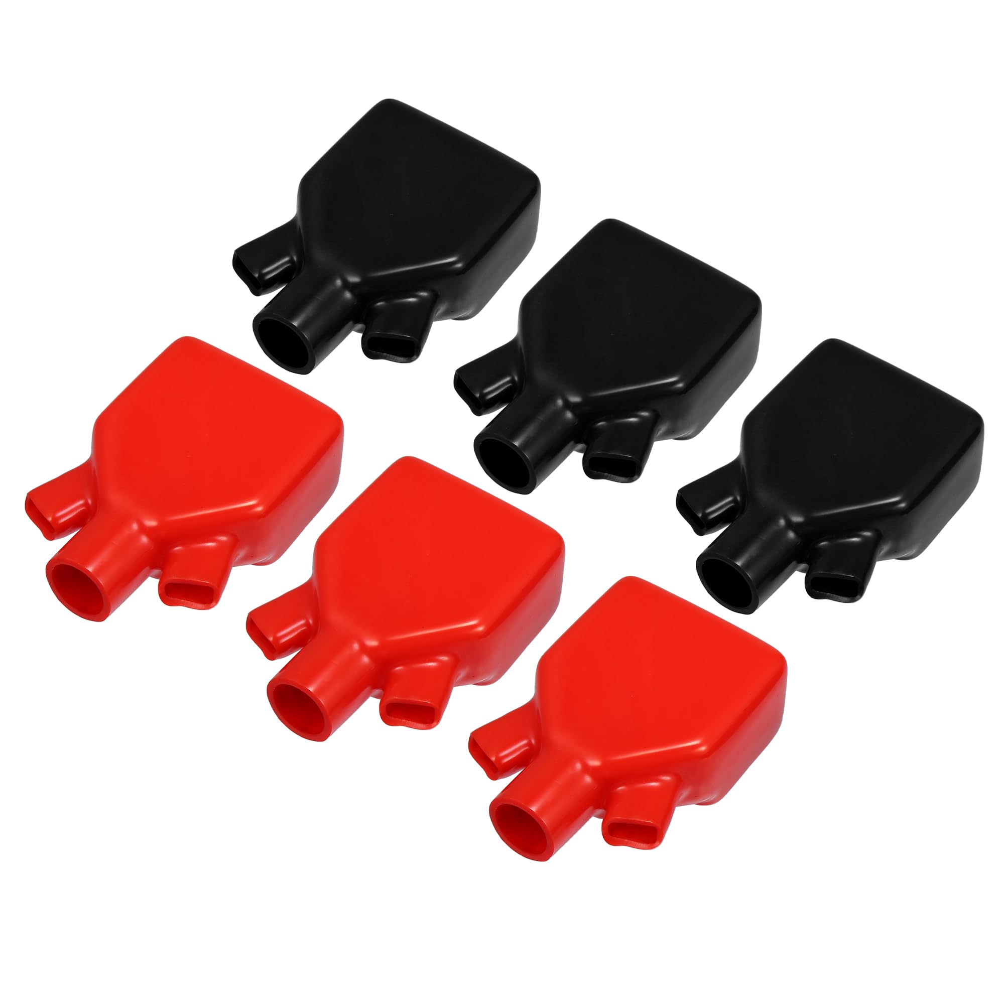 VekAuto Battery Terminal Insulation Covers 1 Pair - 16mm 12mm ID PVC Red Black Post Caps For Car Truck Motorcycle - View #5