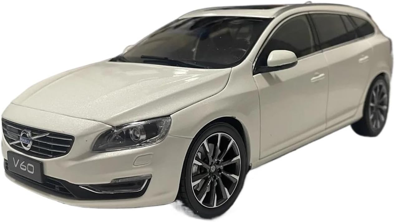 1:18 For Volvo V60 Wagon Alloy Static Car Model Miniature Display Static Collectibles Bedroom Decoration