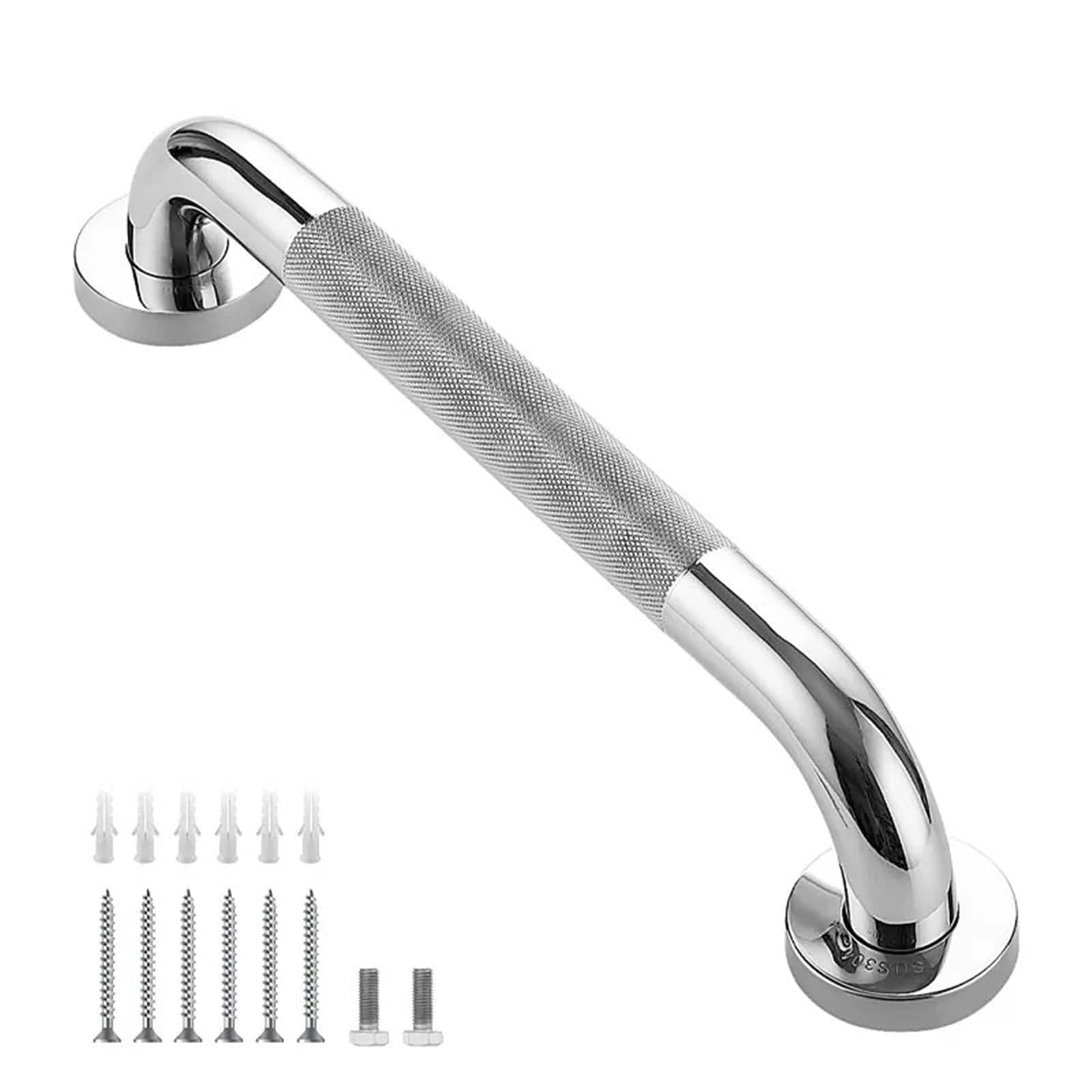 Cidegoo 40Cm Bathroom Tub Toilet Handrail Grab Bar 201 Stainless Steel 30/ Anti Slip Shower Safety Support Handle