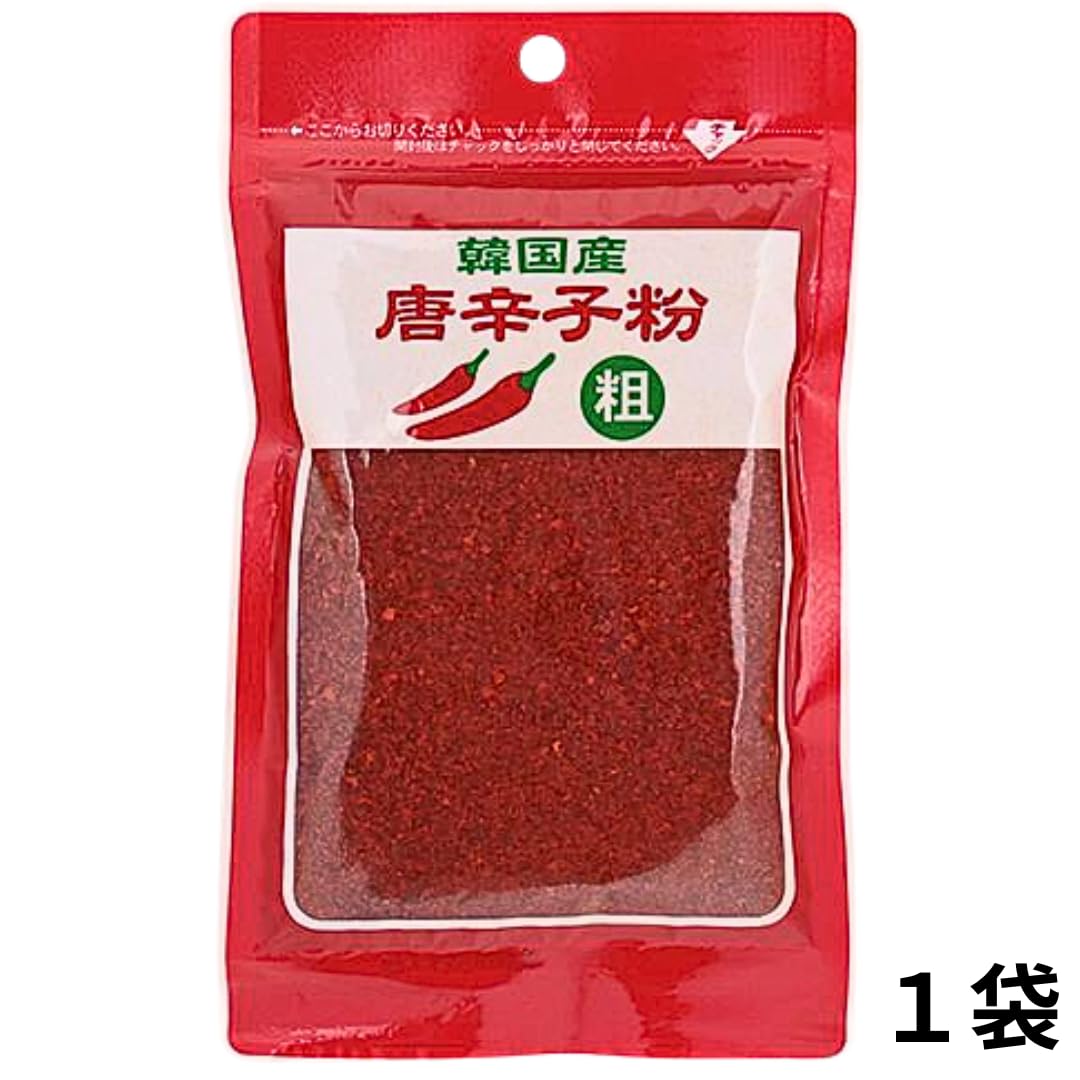 Amazon | 【粗挽き】 志立 韓国産 唐辛子粉 80g 【選べる個数：1袋