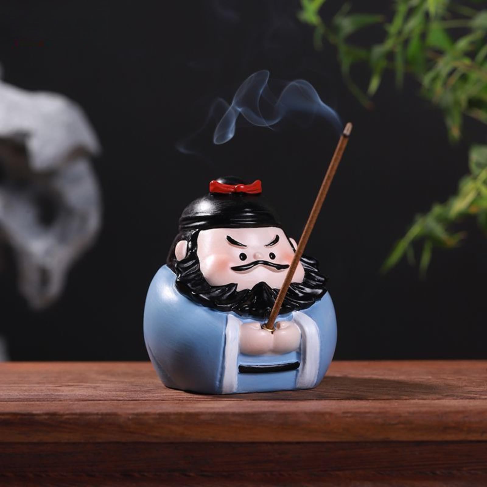 3 szt. Uchwyt na kadzidełka z żywicy, 6,5 cm, ozdoba Zen Spirit