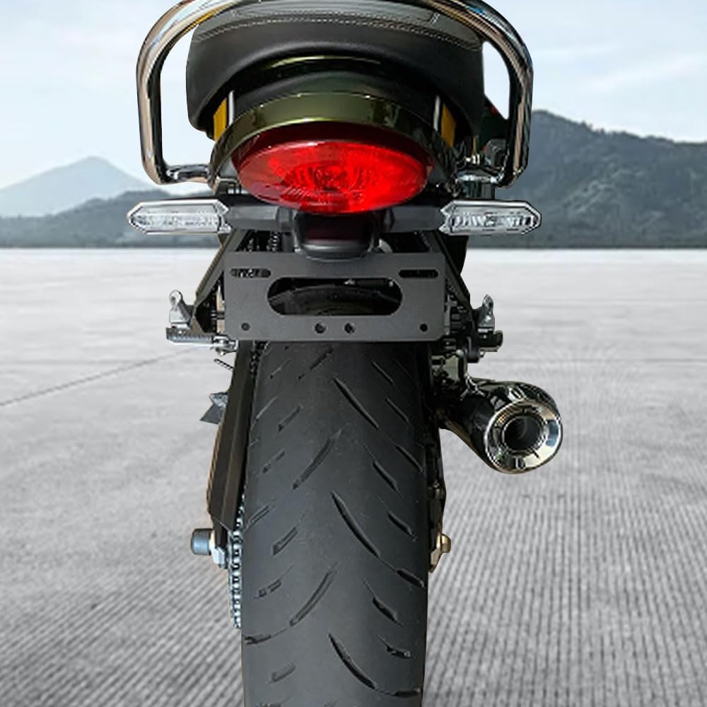 Xitomer Fender Eliminator Kits Fit for 2026 2025 Z900RS Tail Tidy Fit for Z900RS 2018-2026 for OEM License Plate Light Compatible with OEM and Aftermarket Turn Signal