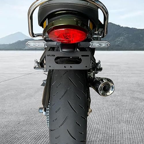 Miniatura 5 de Xitomer Kits eliminadores de guardabarros traseros aptos para Z900RS 2018-2025 Tail Tidy, para luz de matrícula OEM compatible con OEM y señal de