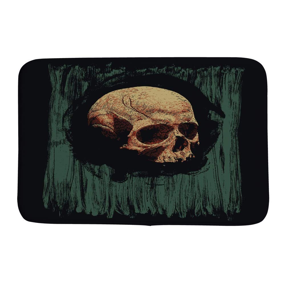 Tapis antidérapant pour sol mouillé en velours de corail CHEHONG