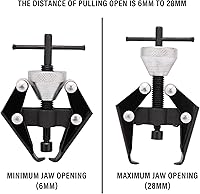 Vista 4 de Terminal de batería y extractor del brazo del limpiaparabrisas, herramienta de extracción del brazo del limpiaparabrisas