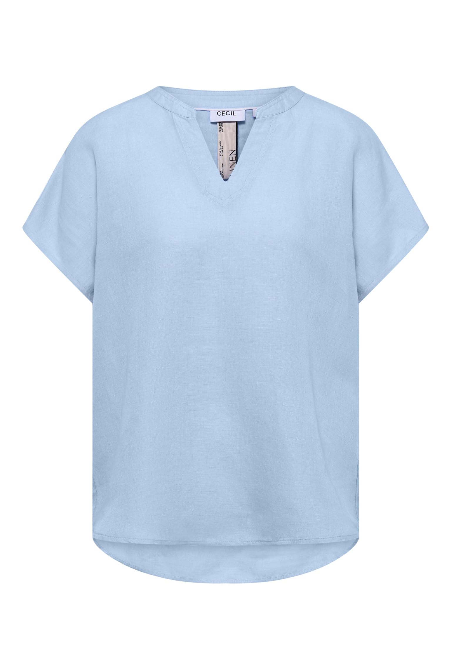 Cecil Dropped Shoulder Bluse aus Leinenmix