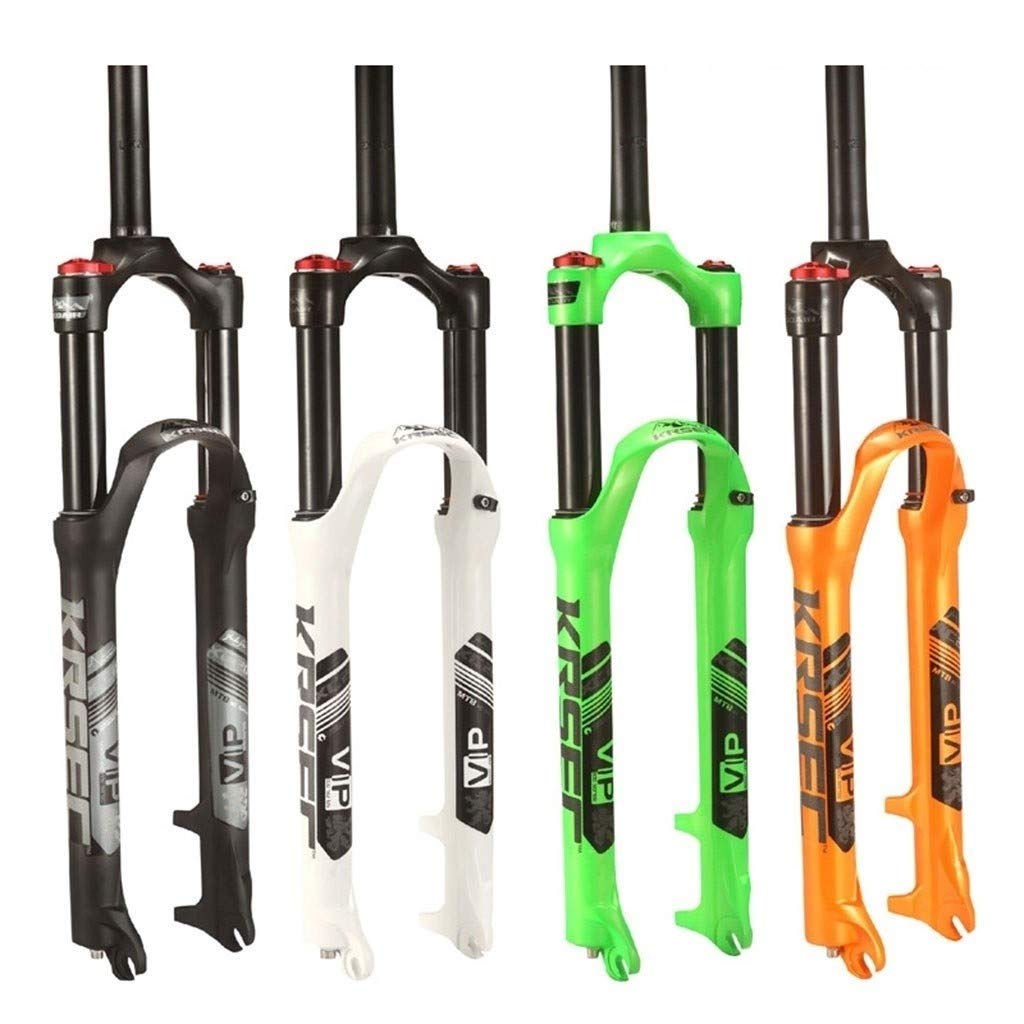 Widelec rowerowy 26" 27,5" 29" MTB pneumatyczny hamulec tarczowy rower do obsługi ręcznej rura kierownicy 110 mm skok sprężyny QR