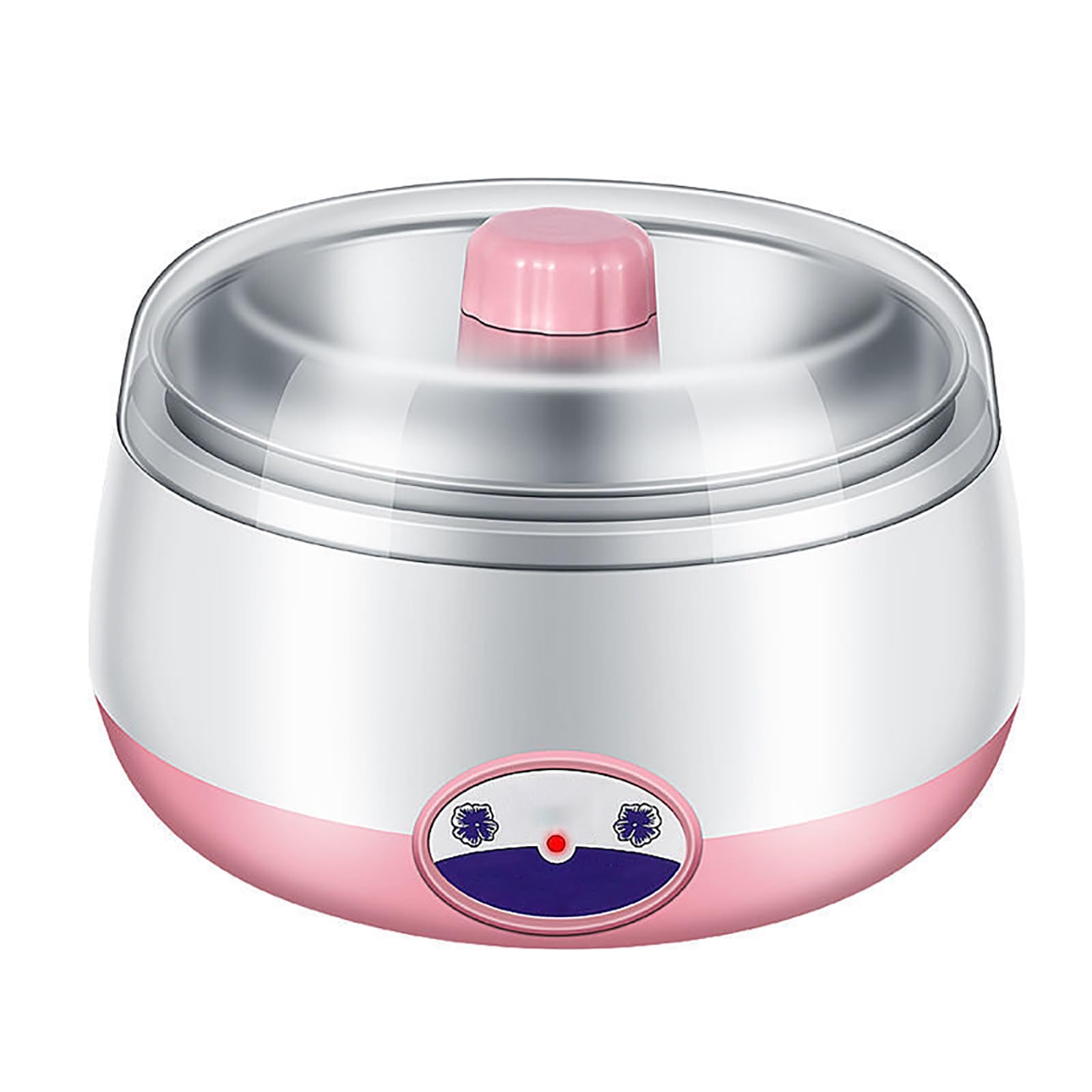 vfdaSWQQ Yoghurt maker, With Stainless Steel Inner Liner, Easy to Clean, Compact and Portable, for Apartments, Dormitories, Homes