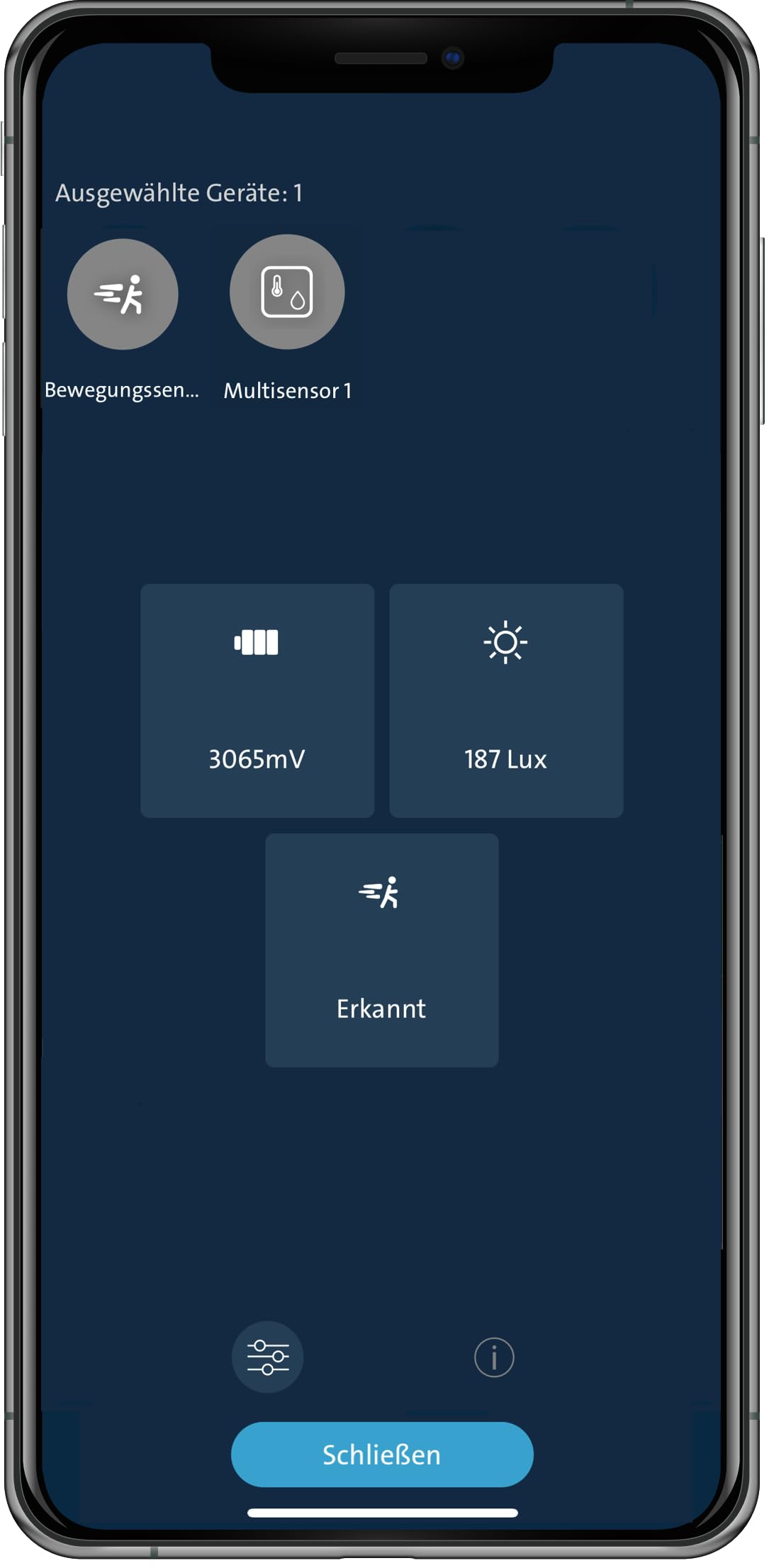Kopp Smart-Control Energieautarker Bluetooth-Bewegungsmelder, mit passivem Infrarot-Sensor zur Bewegungs- und Helligkeitserkennung, Smart-Home, 833902014