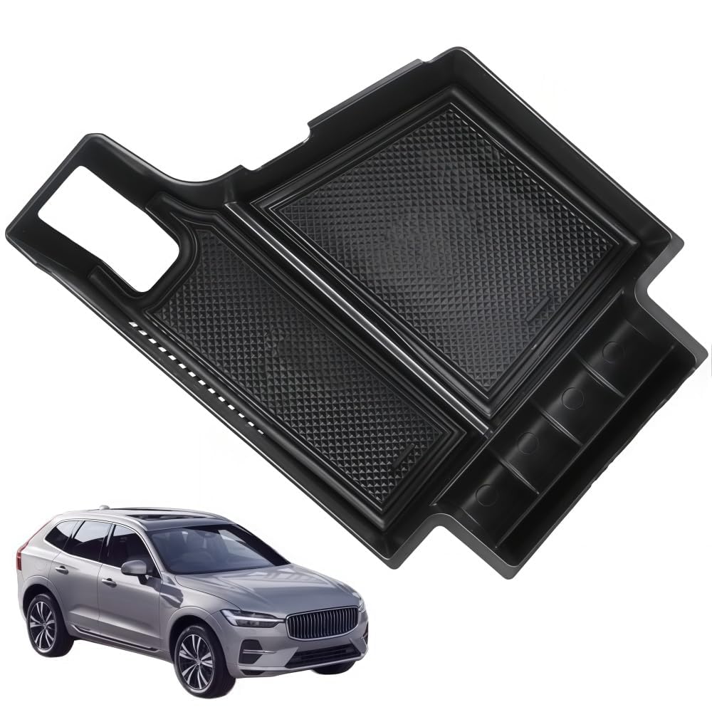 Zqxltsy Centre Console Armrest Organiser for Volvo XC60 2021