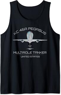 KC-46 Pegasus Aircraft Tanker Refueling Military Airplane Tank Top