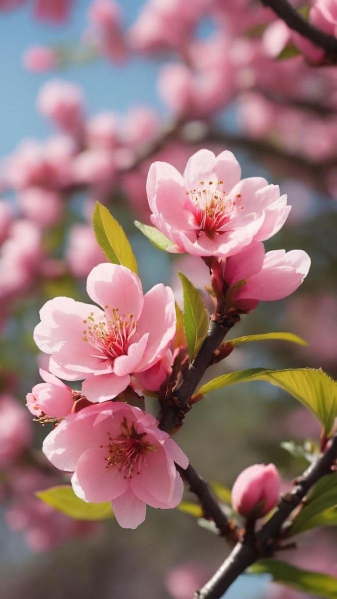 Garden® Cherry Blossom Flower Seeds All Season | Cherry Blossom Flowering Plants Seeds for Home and Gardening - Pack of 50-60 seeds (BABY PINK)-image-17