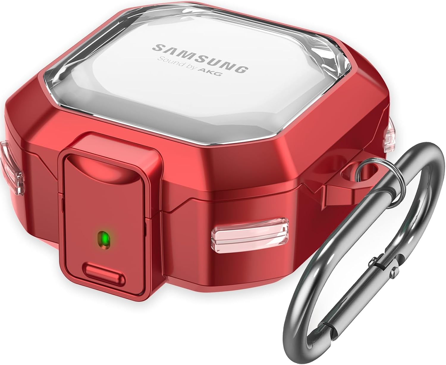 (with Secure Lock) Clear Case Cover for Galaxy Buds 2 Pro Case(2022) /Galaxy Buds