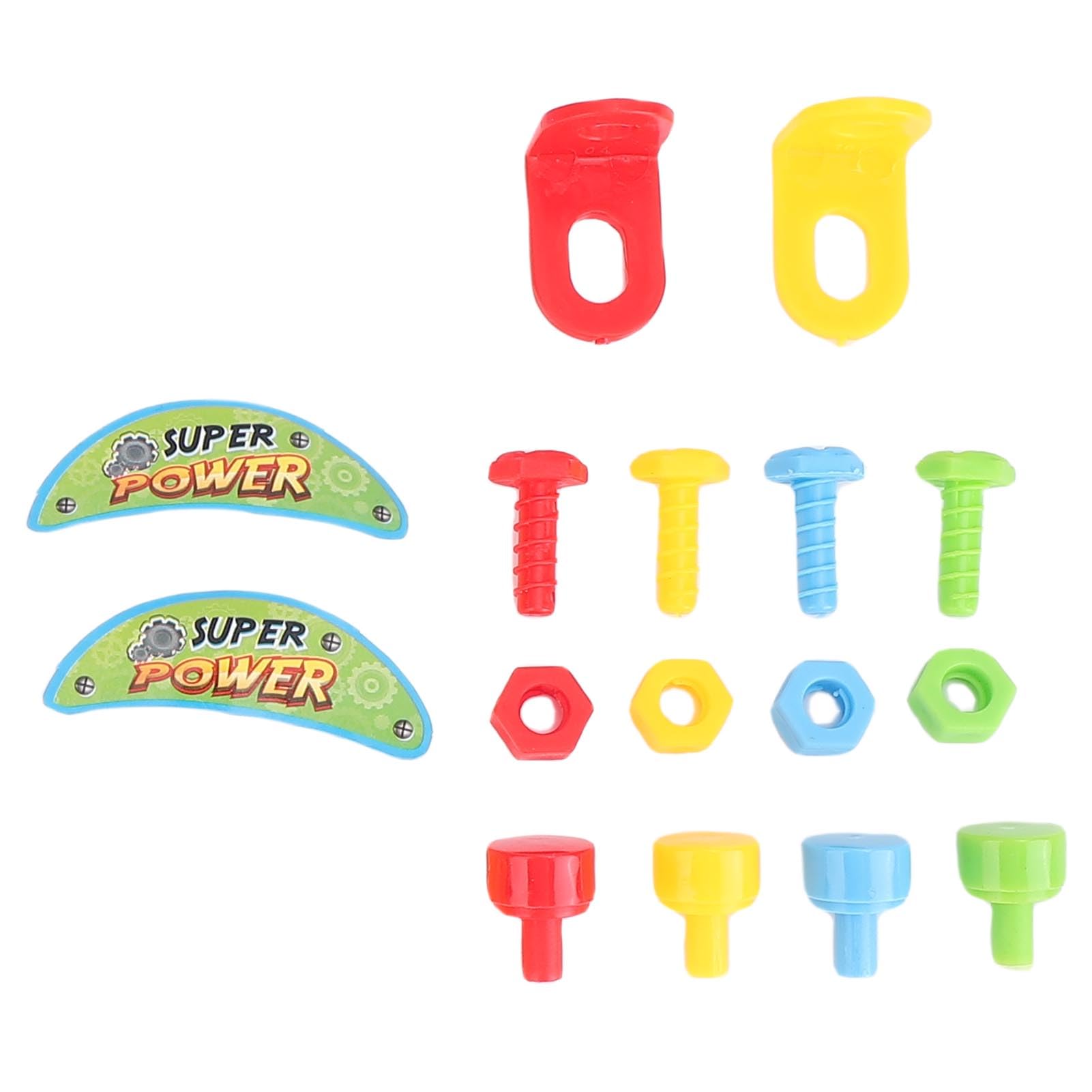 Perceuse électrique - Jouet de construction - Jeu de blocs de construction avec 5 outils pour enfants