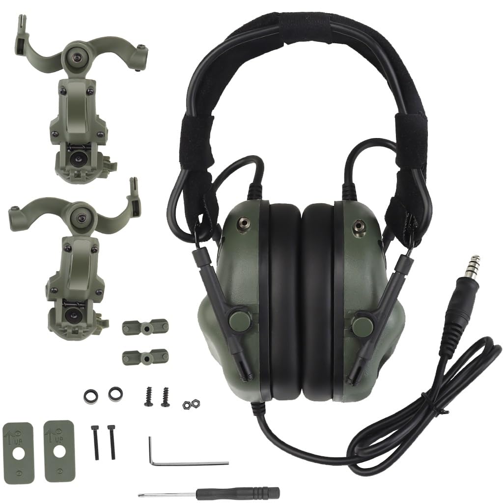 Cascos Caza Electronicos TS TAC-SKY Auriculares De Caza, Airsoft