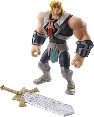 Masters of the Universe He-Man figura de acción, muñeco articulado de juguete (Mattel HBL66)