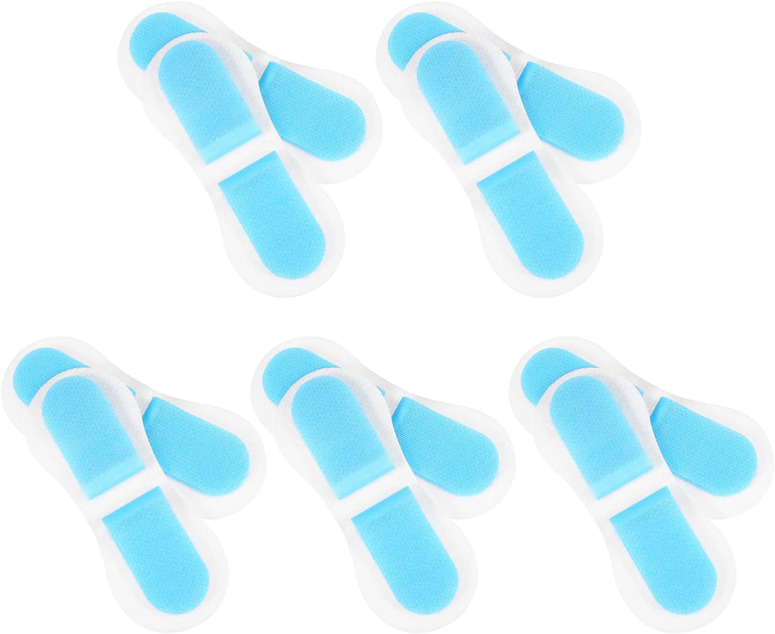 MILISTEN 10Pcs Catheter Stabilization Device Legband Holder Leg Strap Urine Bag Holder Concealment Gastrostomy Tubes Sticker Feeding Tubes Dialysis Catheter Tube Holder Tape Wrap Band Fasteners B