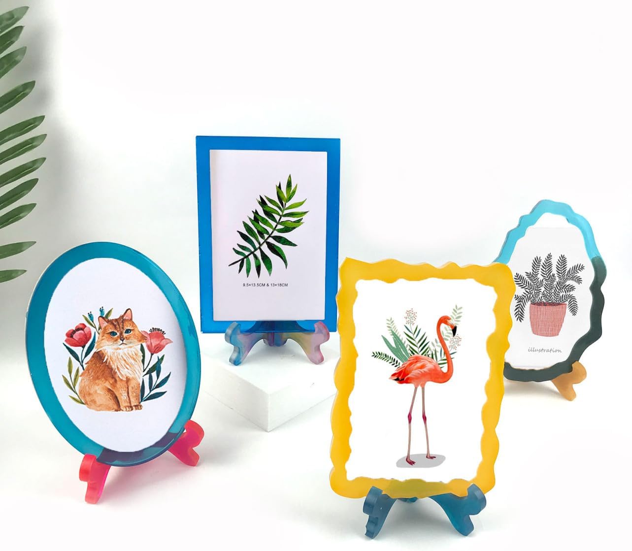 Photo Frame Mold Set Epoxy Molding Desktop Decor Silicone Molds Easy Craft Project