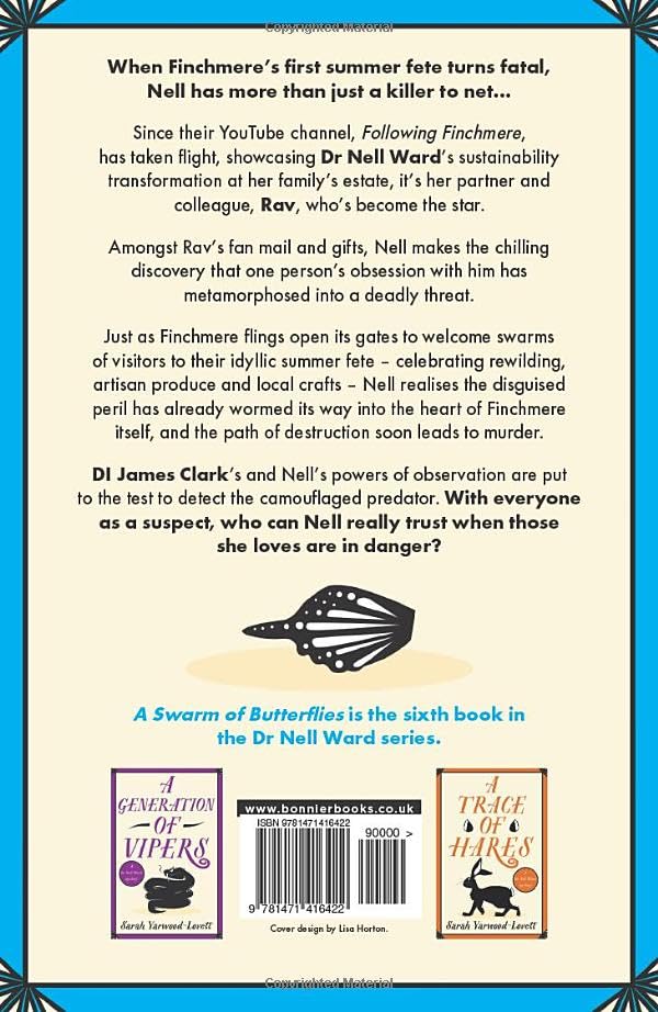 A Swarm of Butterflies: A page turning British cozy murder mystery to keep you guessing - Paperback thumbnail