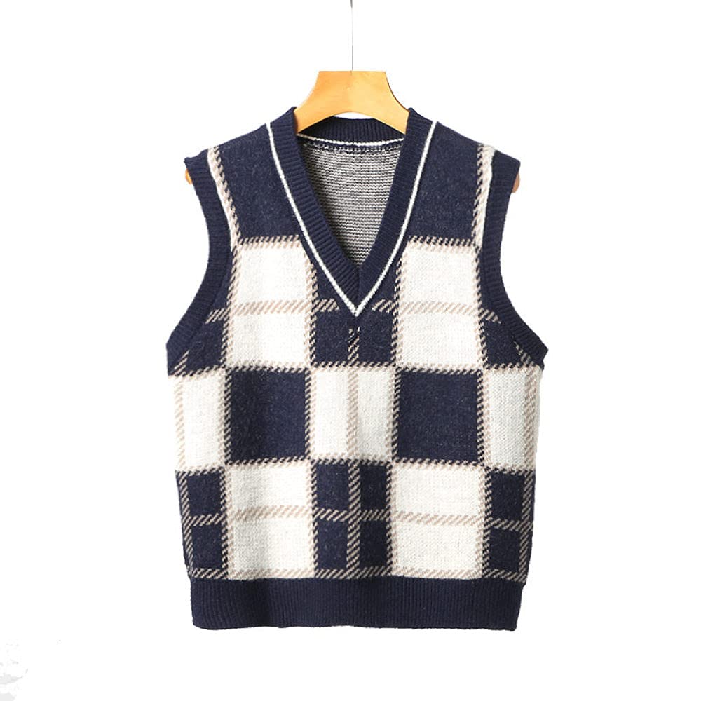 Gilet Donna Lavorato A Maglia - Cardigan Senza Maniche, Stile Retrò, Autunno/Inverno - Foto 3