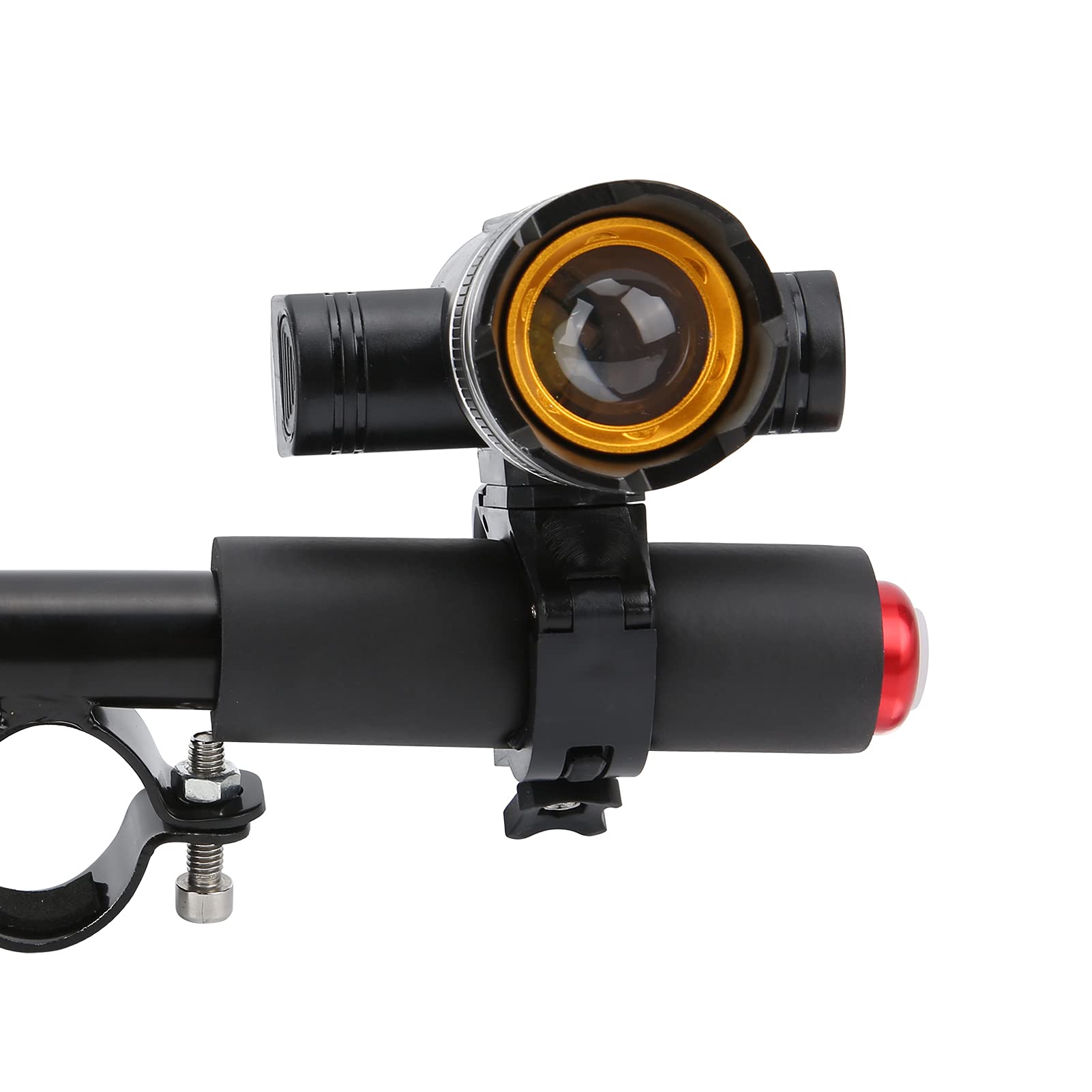 Faro Delantero LED, Recargable, Luz para Patinete Eléctrico, Impermeable, for Uso Nocturno y Seguridad en Ciudad