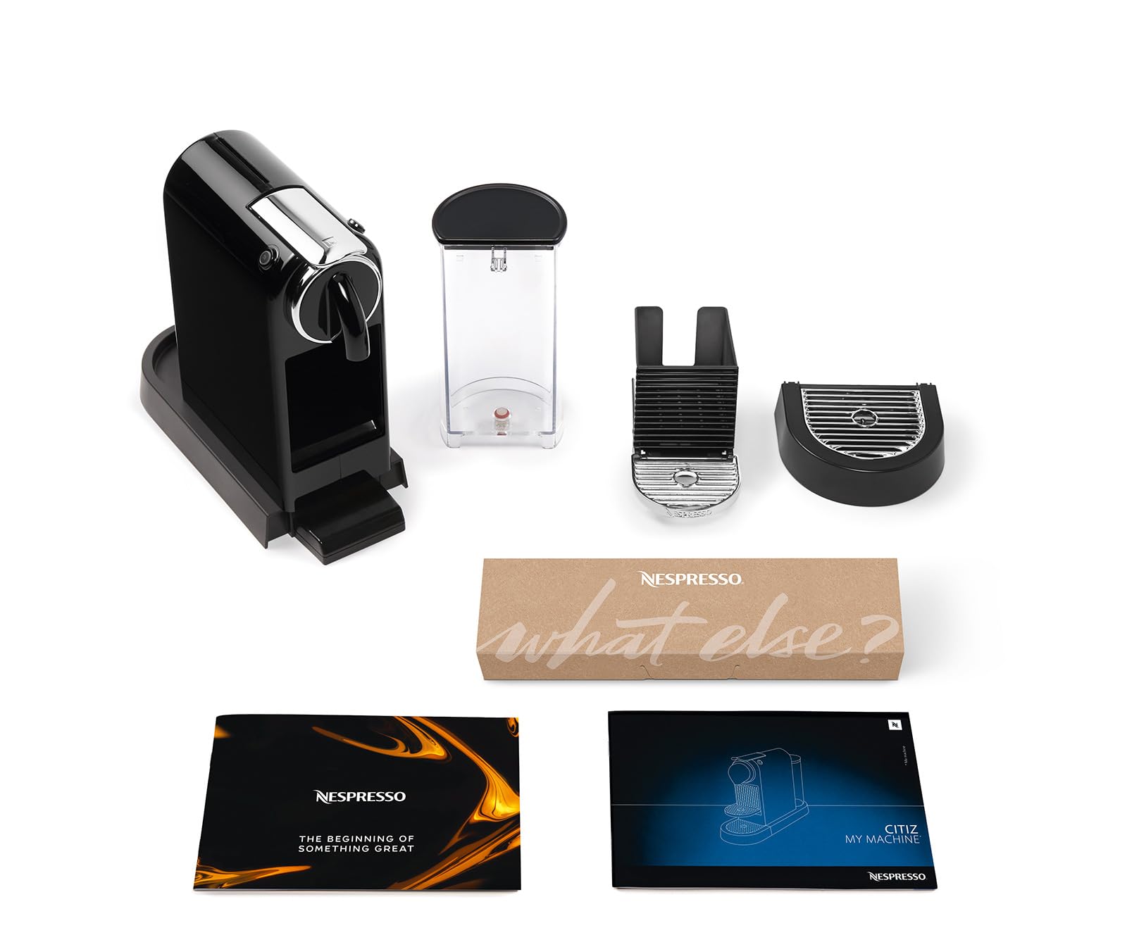 De Longhi Nespresso CitiZ EN 167.B Kaffeemaschine 19 bar Schwarz