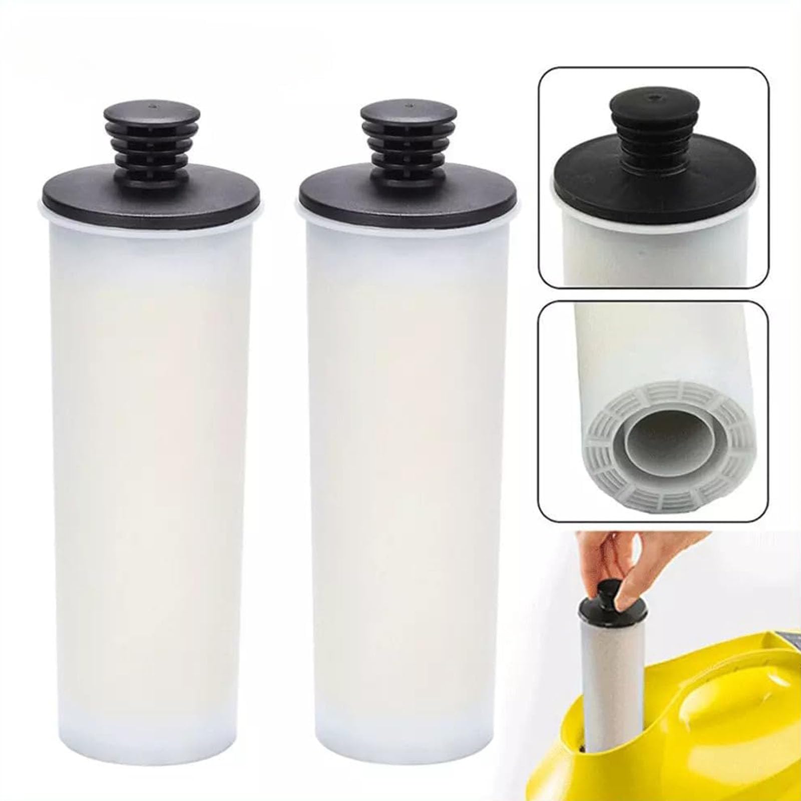 Dampfreiniger Entkalkungsfilter Tragbare Reinigungsmaschine Ersatzfilter Geeignet für die Reinigung verschiedener Oberflächen Dampfreiniger Entkalker
