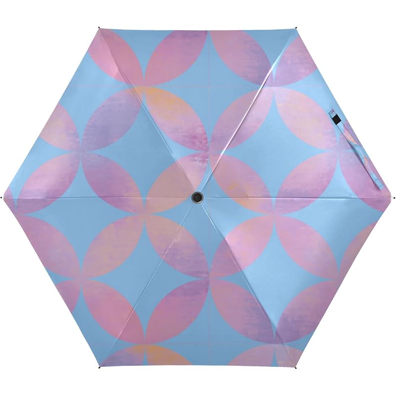 Kyr 傘 おりたたみ傘 メンズ レディース おしゃれ 和風 和柄 七宝つなぎ柄 アジアン 五段折り畳み傘 晴雨兼用 軽量 6本骨 コンパクト 携帯便利 収納ポーチ付き Uvカット 日傘 男女兼用 僅か2ｇ プレゼント Wfgcfsdtpu Laoofficialgazette Gov La