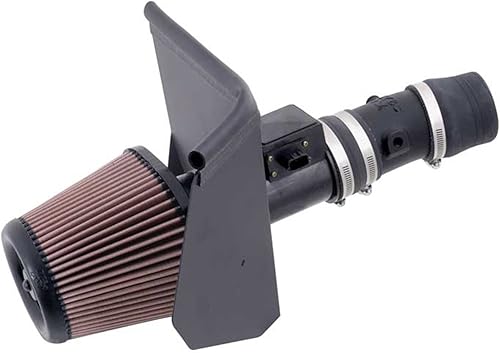 K&N Kit de admisión de aire frío aumenta la aceleración y la potencia de remolque, garantizado para aumentar los caballos de fuerza hasta 5 HP