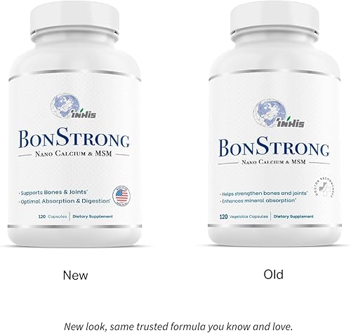 Miniatura 3 de Suplementos de nano calcio para la salud ósea 3X 120 cápsulas con MSM Hecho en Estados Unidos suplementos de calcio para mujeres, vitamina D3 con