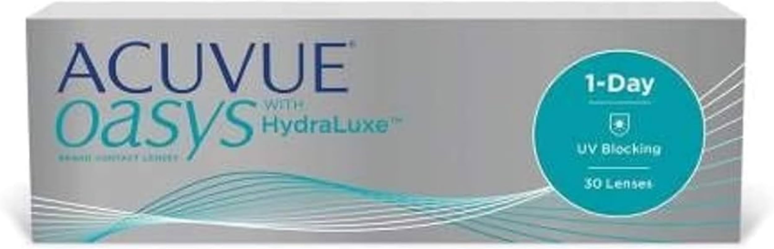 1-Day OASYS with Hydraclear - Various Power - J&J - Daily Contact Lenses (30 Lenses/Pack) & (90 Lenses/Pack) (-4.25, 8.5, 14.3, 30)