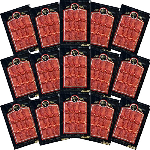 Lot: Lende Iberischer - Spanien 15 Packungen von 100 gr. (Lomo Ibérico de Cebo) Cover