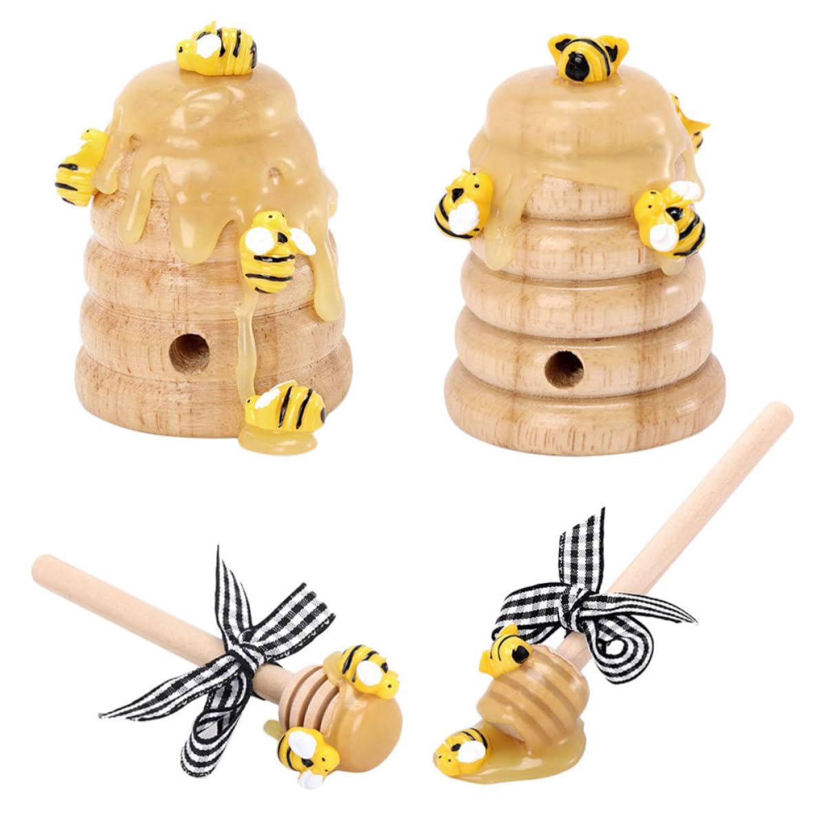 Artesanal de abeja de madera MAGICLULU, el regalo de diseño único para entusiastas de la naturaleza