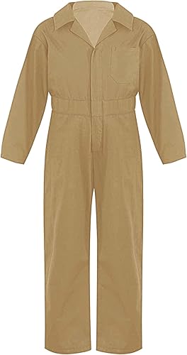 Jhaoyu Disfraz de mecánico para niños, disfraz de Navidad, Halloween, carnaval, fiesta de cumpleaños, cosplay, traje de vuelo