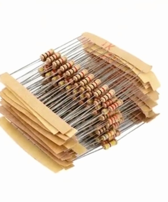 1000 stuks weerstanden, 100 verschillende waarden, 1/2 W1-10 m ohm koollaagweerstanden, assortiment elektronische componenten kit