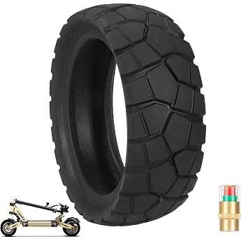 80/50-6.5 Offroad Vacuum Tyres Tubeless Thick Electric Scooter Non-Slip Replacement Wheels Suitable for Honey Wale G2 Pro Electric Scooter [Energy Class A]