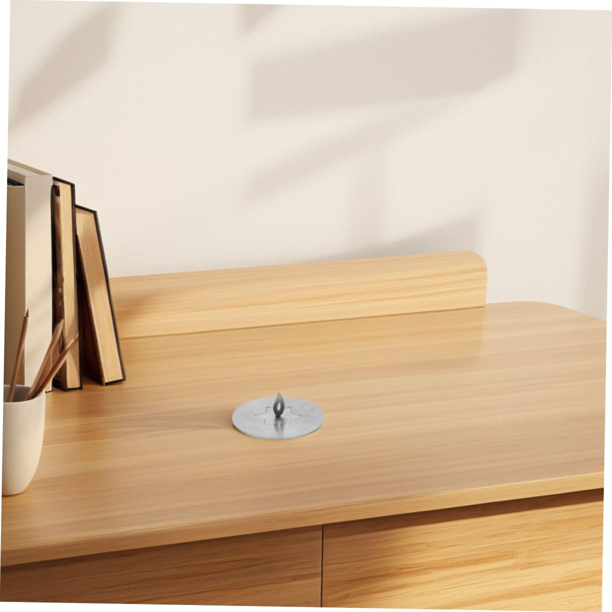 Coperchi Decorativi per Barattoli di Candele Acciaio Inossidabile Stile Stella Accessori per Candele Riconoscibili Compatibili con Varie di Barattoli Facili da Usare e Resistenti