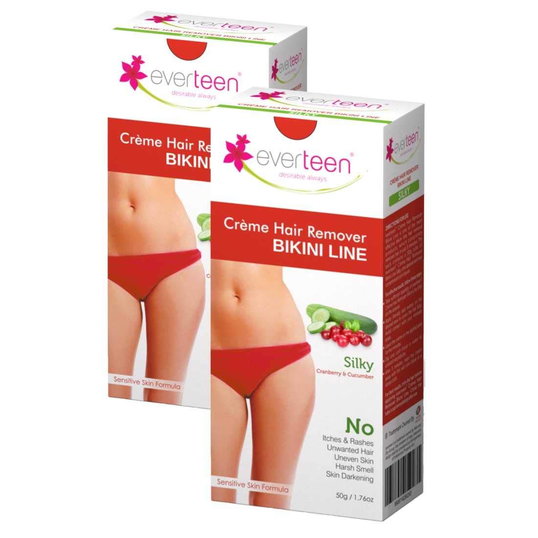 everteen Silky Hair Removal Cream (Pack of 2)