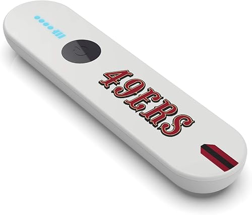 SOAR NFL - Varita desinfectante portátil con luz UV, San Francisco 49ers