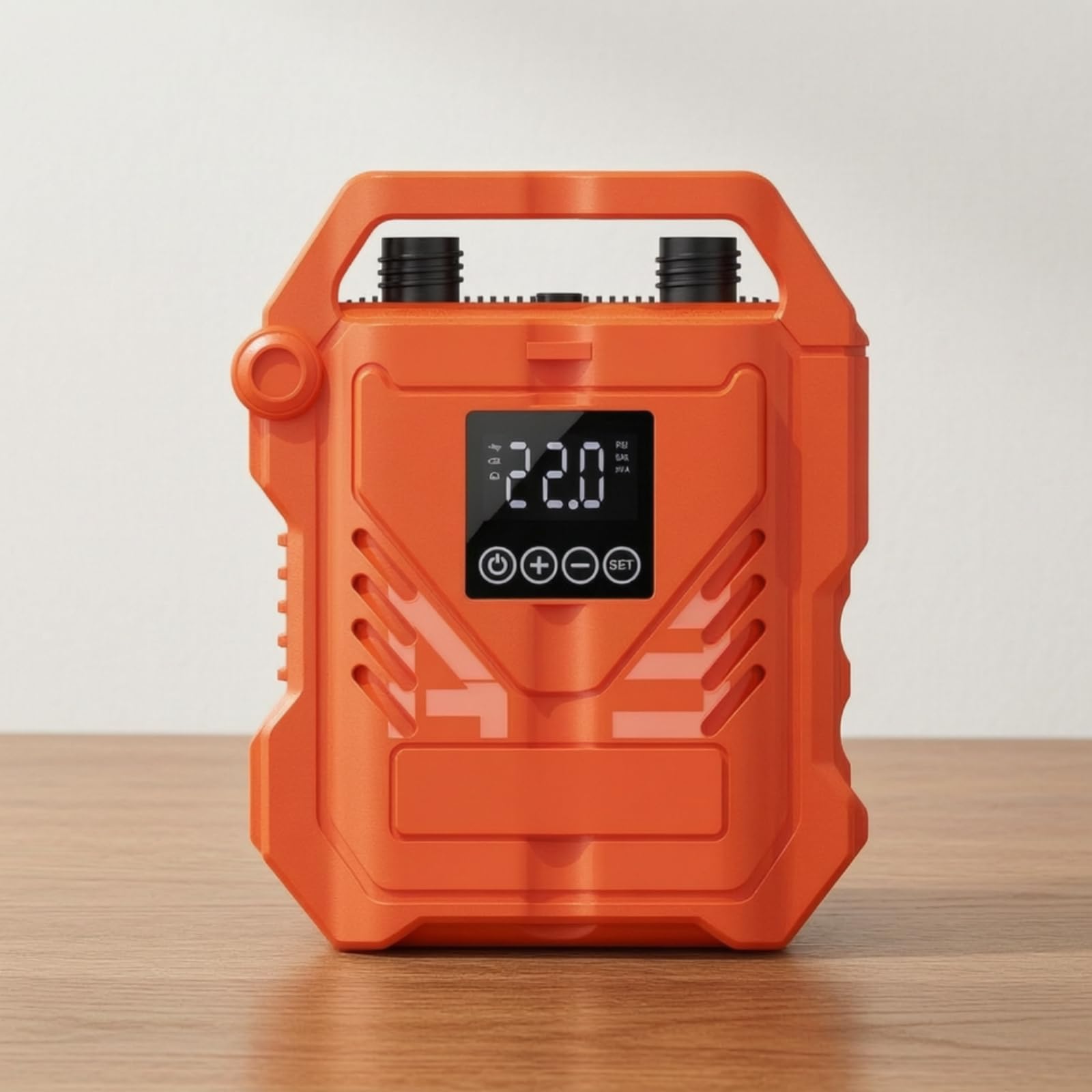 Bomba Eléctrica Compacto Inflador Portátil Compacta Inflador con s para Camping