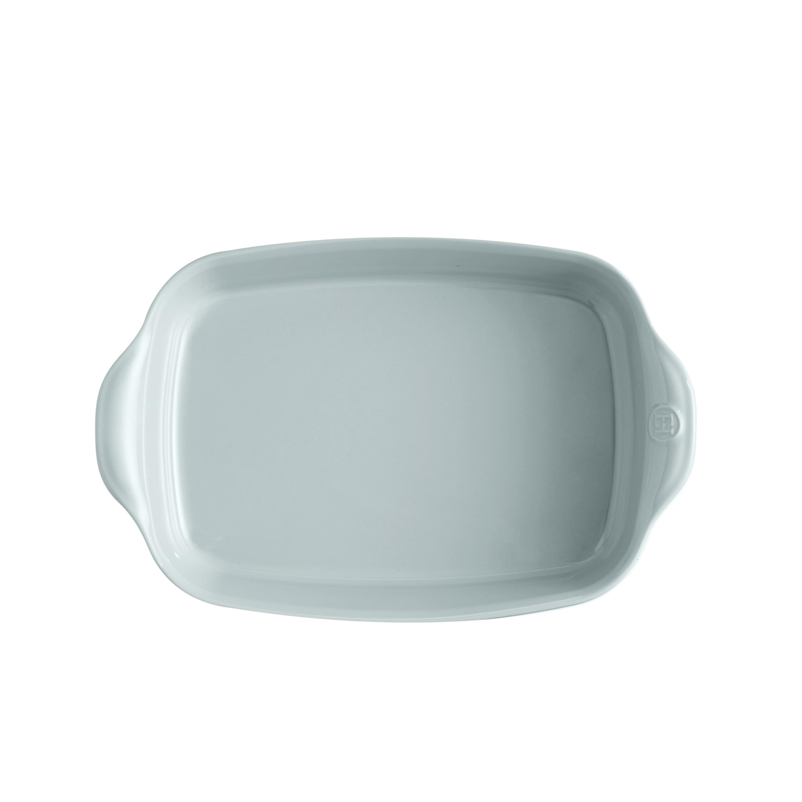 Emile Henry Plat Rectangulaire Ultime – Pour 6 à 8 Personnes – Céramique Haute Résistance – Cuisson Homogène et Service du Four à la Table – Coloris Écume – Fabriqué en France