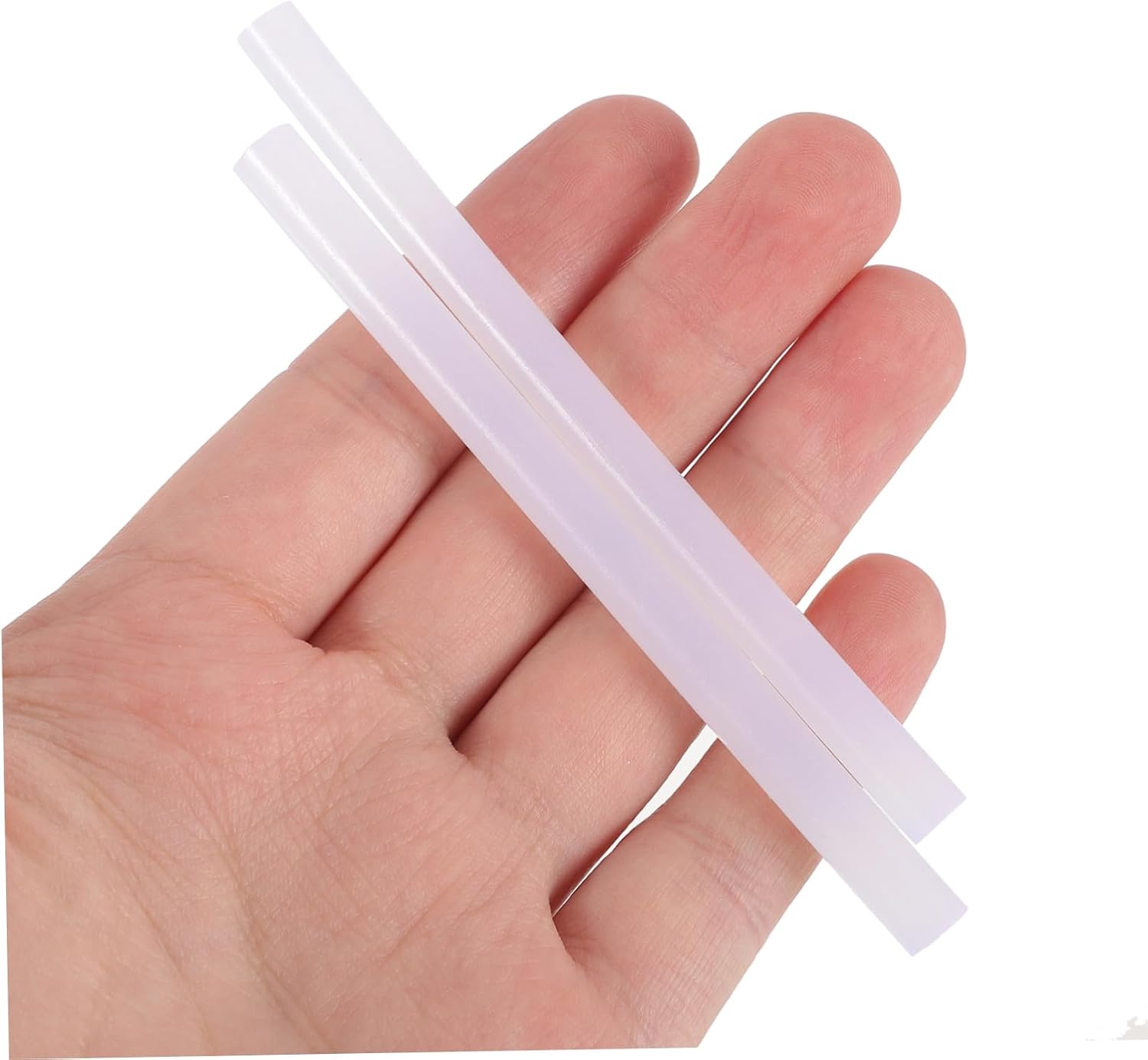KONTONTY 100pcs Colored Hot Glue Sticks DIY Hot Melt Adhesive Craft Supplies for Home Repairs Art Projects and Decorations Strong Adhesion Quick Melting