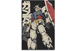 Anime Wall Art - Gundam Poster Canvas Collectible
