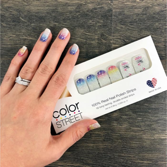 Color Street 'Show Your Colors' (FDG215) - Nail Polish Strips Conference 2018