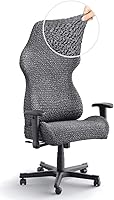 Vista 1 de PAULATO BY GA.I.CO. Funda elástica para silla de oficina y juegos, funda elástica para silla de escritorio para computadora con cremallera, fundas