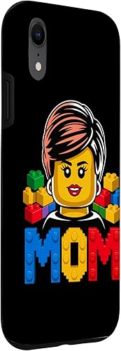 Miniatura 3 de Family Mom Master Builder Building Bricks Blocks Mothers Day Case for iPhone XR